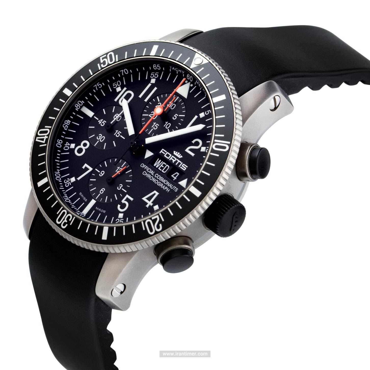 قیمت و خرید ساعت مچی مردانه فورتیس(FORTIS) مدل F-659.27.11 K اسپرت | اورجینال و اصلی