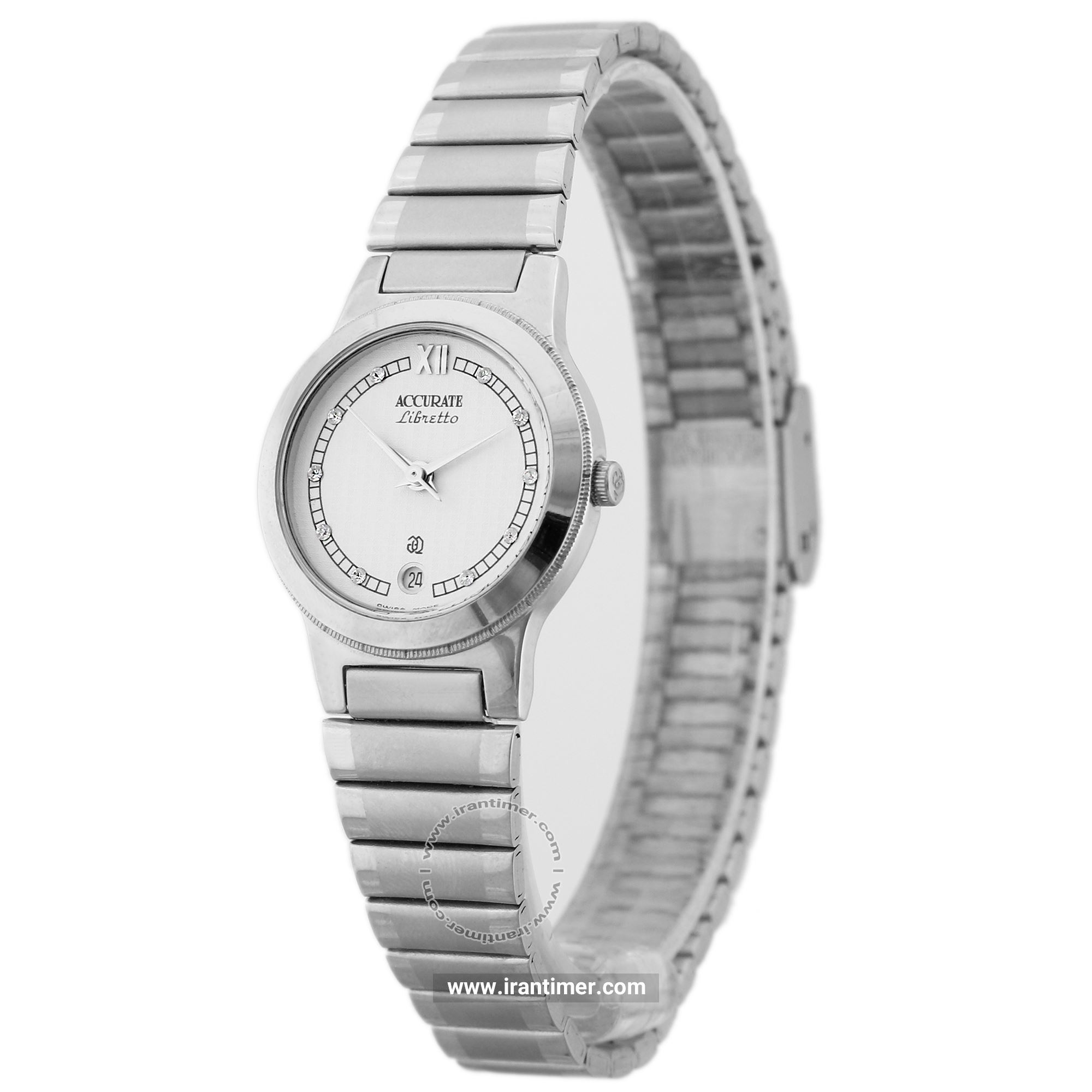 قیمت و خرید ساعت مچی زنانه اکیوریت(Accurate) مدل ALQ799-WHITE کلاسیک | اورجینال و اصلی