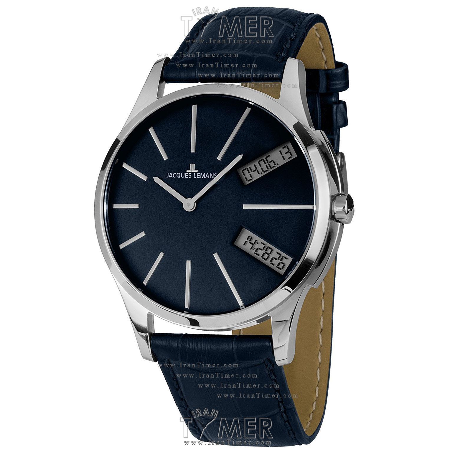 قیمت و خرید ساعت مچی مردانه ژاک لمن(JACQUES LEMANS) مدل 1-1813C کلاسیک | اورجینال و اصلی