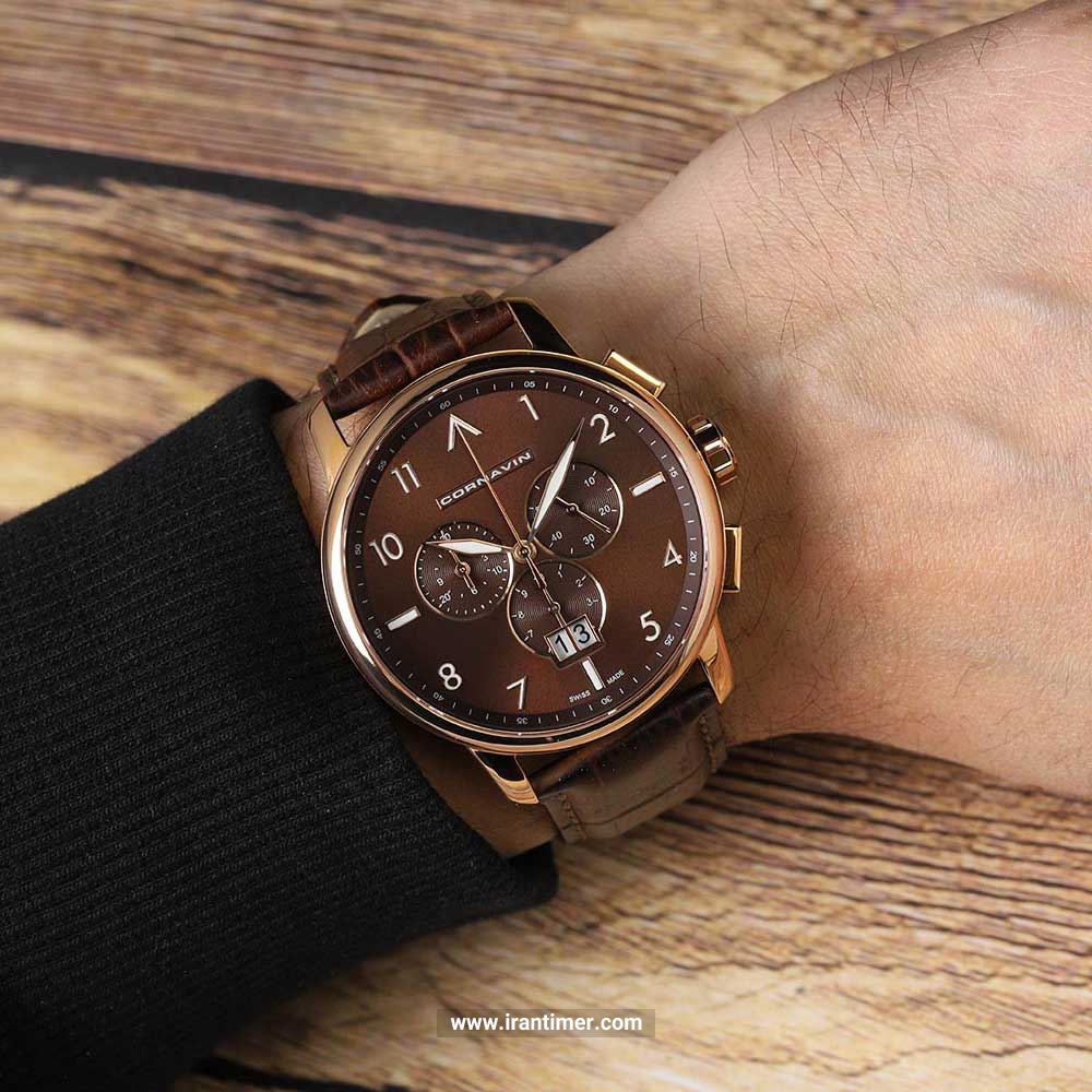 قیمت و خرید ساعت مچی مردانه کورناوین(CORNAVIN) مدل COR.BD.12.L کلاسیک | اورجینال و اصلی