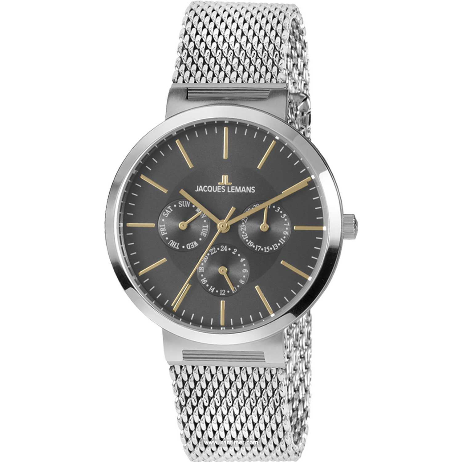 قیمت و خرید ساعت مچی مردانه زنانه ژاک لمن(JACQUES LEMANS) مدل 1-1950J کلاسیک | اورجینال و اصلی
