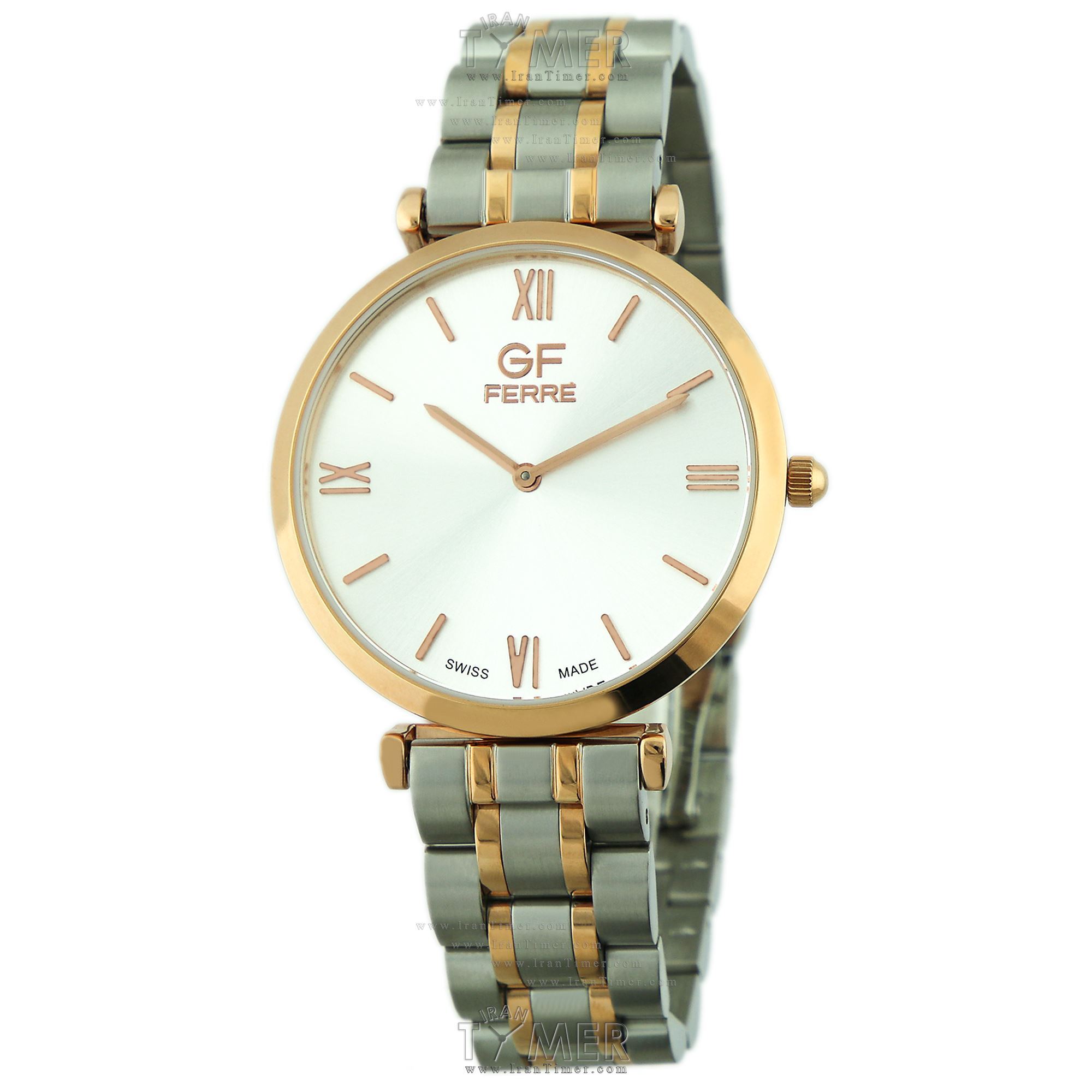 قیمت و خرید ساعت مچی مردانه جی اف فره(GF FERRE) مدل GF.RG74281.2.2 کلاسیک | اورجینال و اصلی