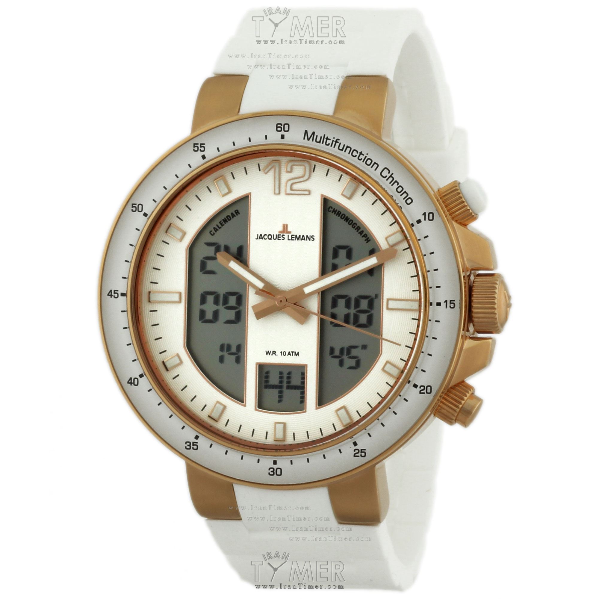 قیمت و خرید ساعت مچی مردانه ژاک لمن(JACQUES LEMANS) مدل 1-1726E کلاسیک اسپرت | اورجینال و اصلی