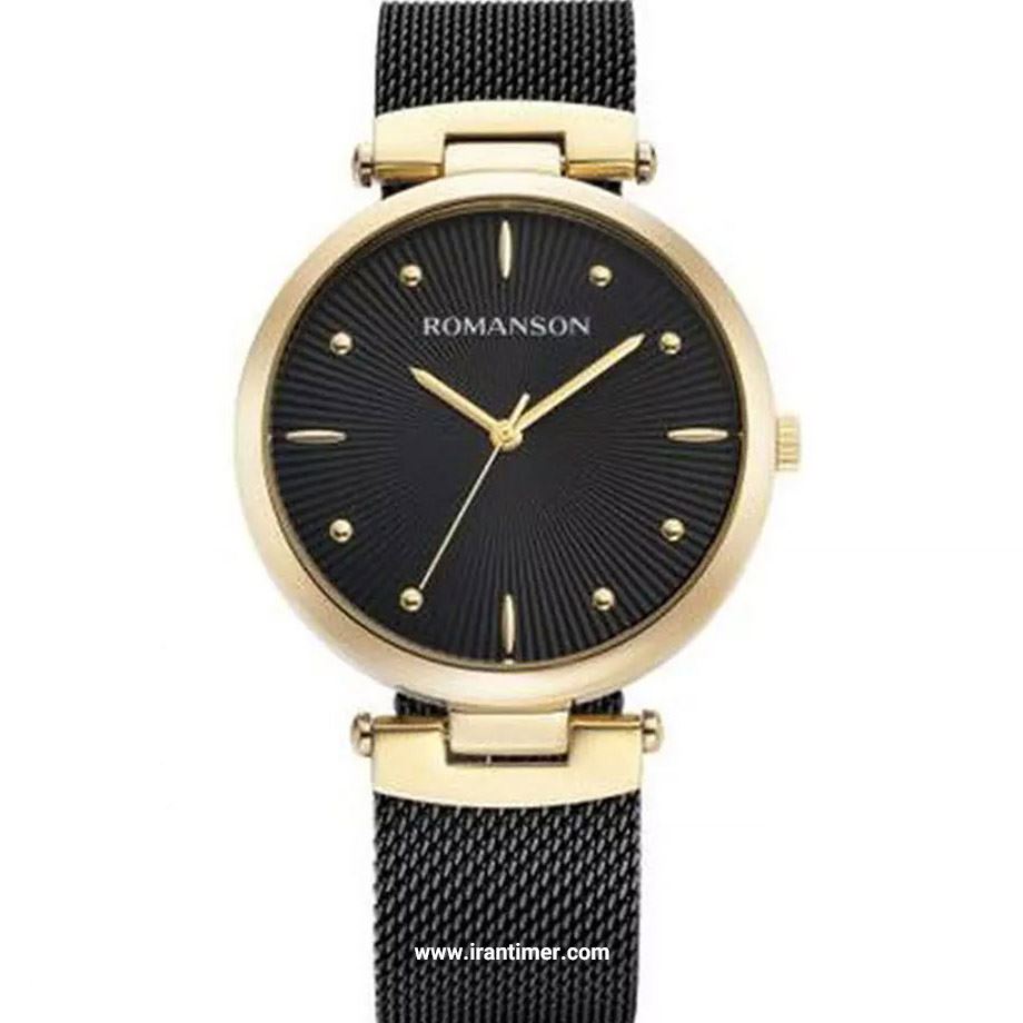 قیمت و خرید ساعت مچی زنانه رومانسون(ROMANSON) مدل RL0B12LLBGA31G-BK کلاسیک | اورجینال و اصلی