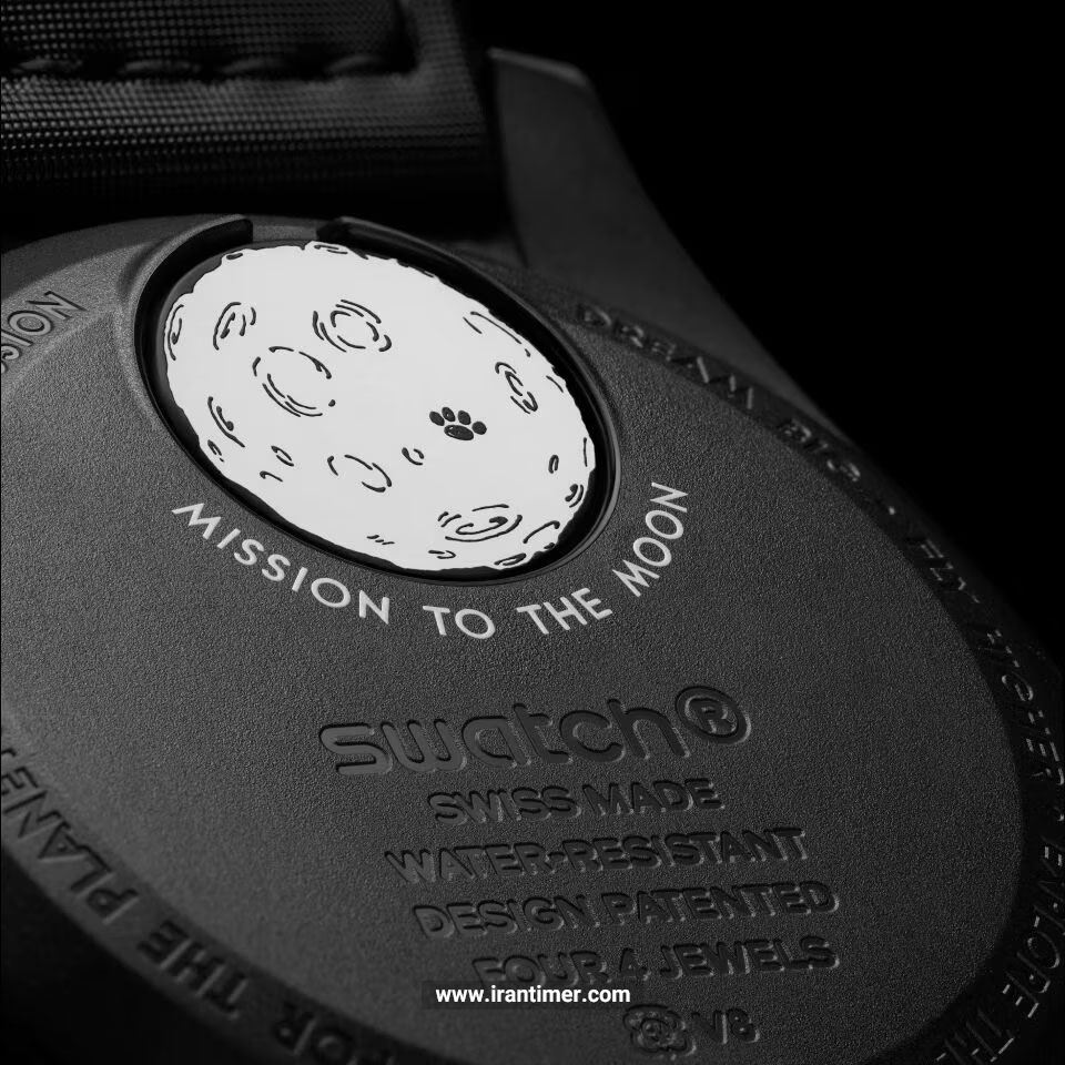 قیمت و خرید ساعت مچی مردانه زنانه سواچ(SWATCH) مدل MISSION TO THE MOONPHASE - NEW MOON SO33B700 اسپرت | اورجینال و اصلی