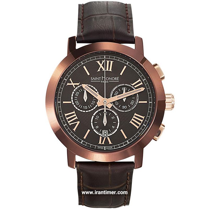 قیمت و خرید ساعت مچی مردانه سانتا نوره (SAINT HONORE) مدل 886022 78GRFR کلاسیک | اورجینال و اصلی