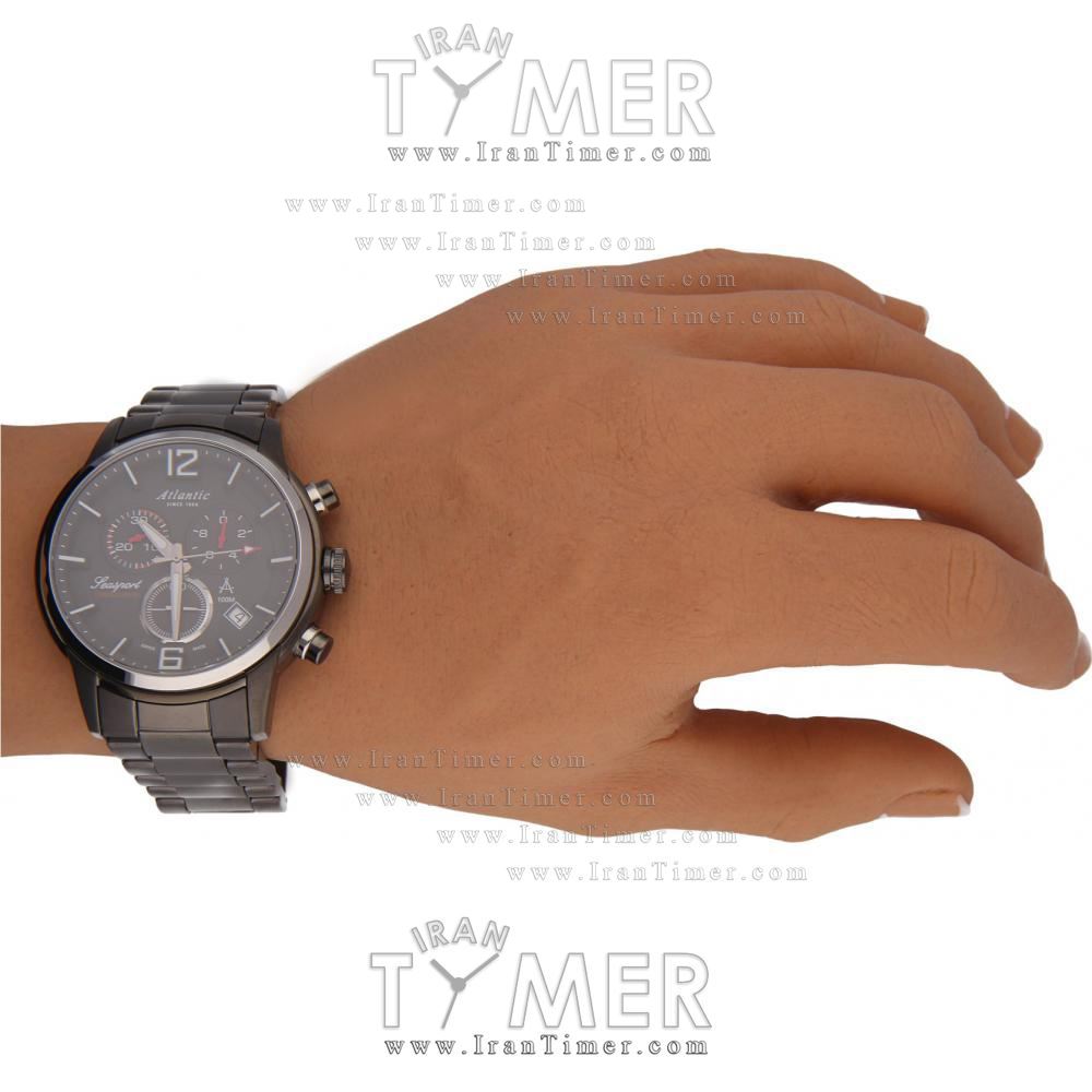 قیمت و خرید ساعت مچی مردانه آتلانتیک(ATLANTIC) مدل AC-87466.46.45 کلاسیک | اورجینال و اصلی