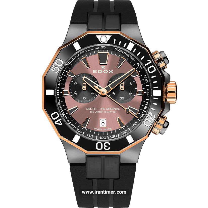 قیمت و خرید ساعت مچی مردانه ادُکس(EDOX) مدل 10112357GRNCABRNR اسپرت | اورجینال و اصلی