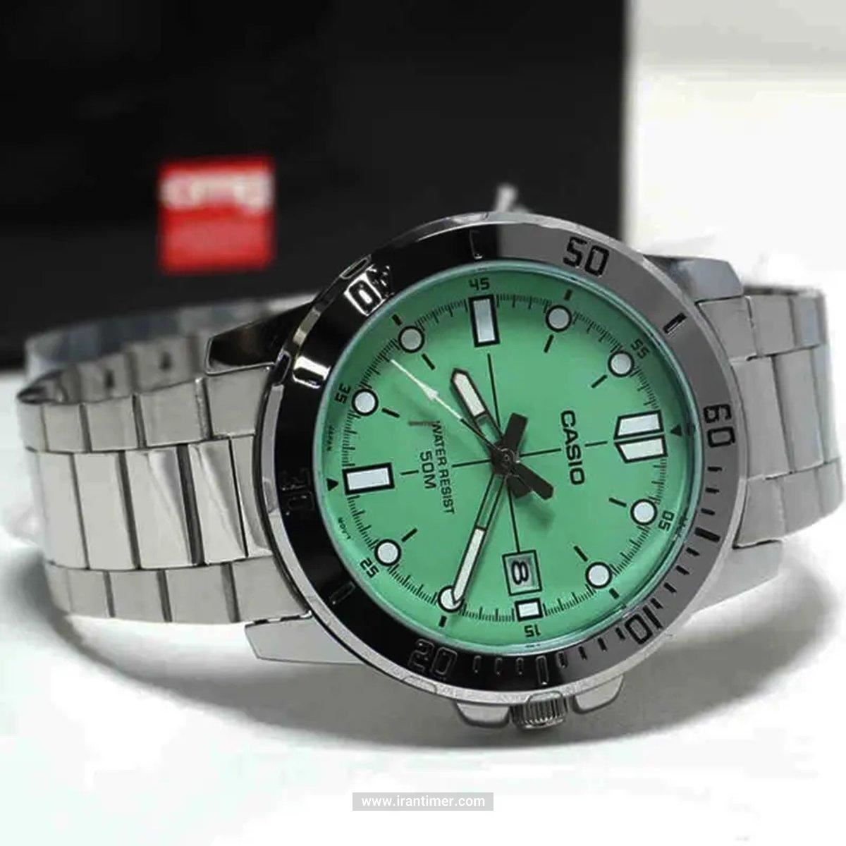 قیمت و خرید ساعت مچی مردانه کاسیو (CASIO) مدل MTP-VD01D-3E1VUDF کلاسیک | اورجینال و اصلی