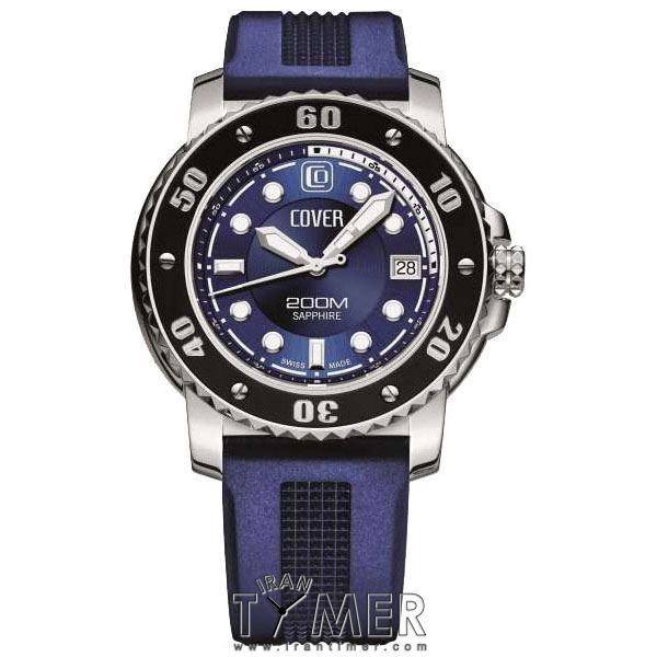 قیمت و خرید ساعت مچی مردانه کاور(COVER) مدل CO145.ST66RUBBL اسپرت | اورجینال و اصلی