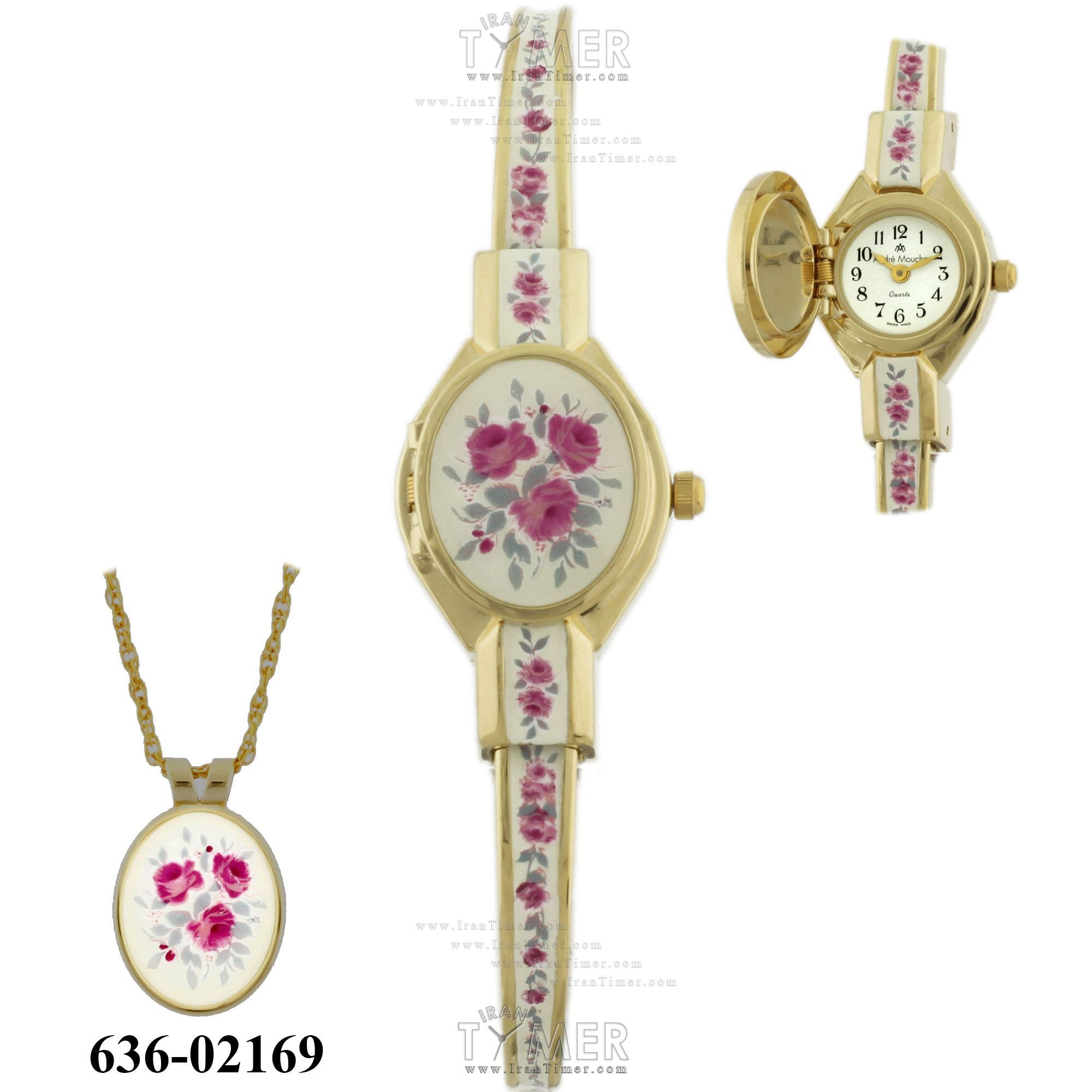 قیمت و خرید ساعت مچی زنانه آندره موشه(ANDREMOUCHE) مدل 136-02161 کلاسیک فشن | اورجینال و اصلی