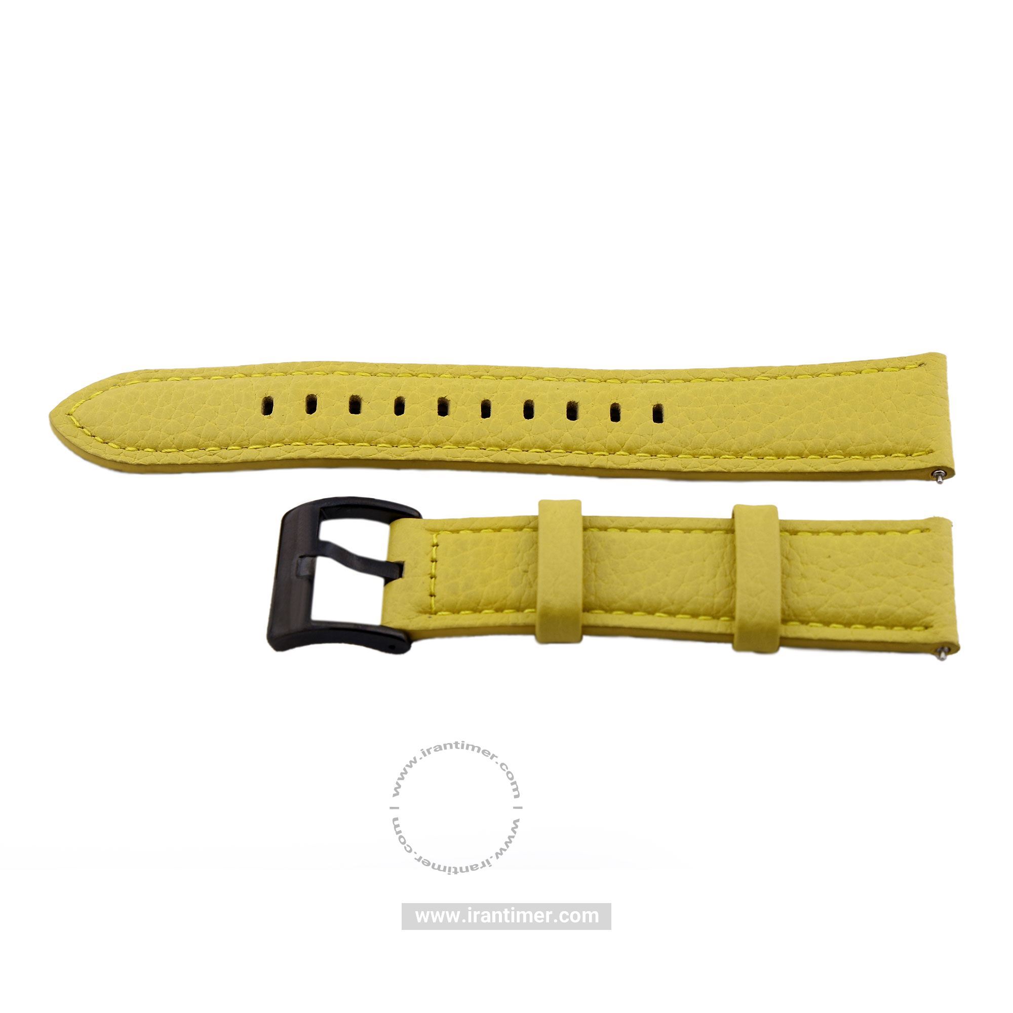 لوازم جانبی سلکشن مدل Yellow Leather 20mm