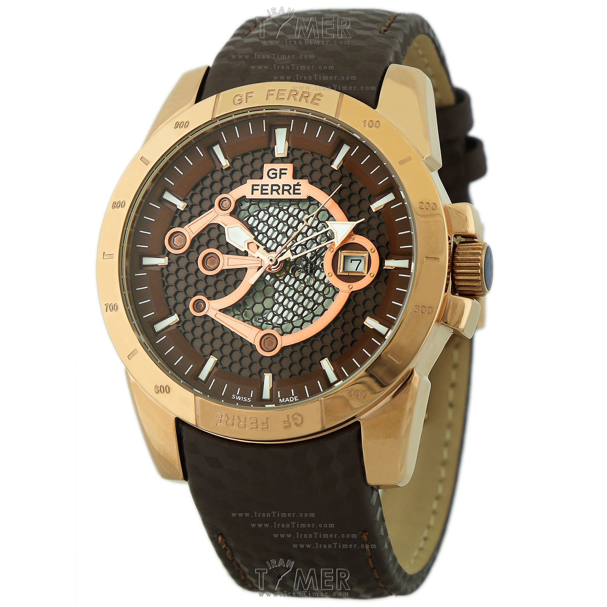 قیمت و خرید ساعت مچی مردانه جی اف فره(GF FERRE) مدل GF.RG1110.3.4 کلاسیک | اورجینال و اصلی