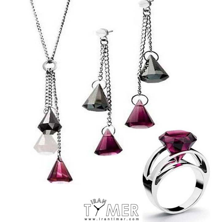 قیمت و خرید ست حلقه (انگشتر) گردنبند گوشواره زنانه برازوی(BROSWAY) مدل BDI04-set فشن (ست لباس) | اورجینال و اصلی