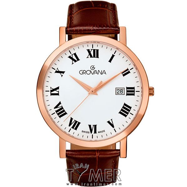 قیمت و خرید ساعت مچی مردانه گرووانا(GROVANA) مدل 1230-1563 کلاسیک | اورجینال و اصلی