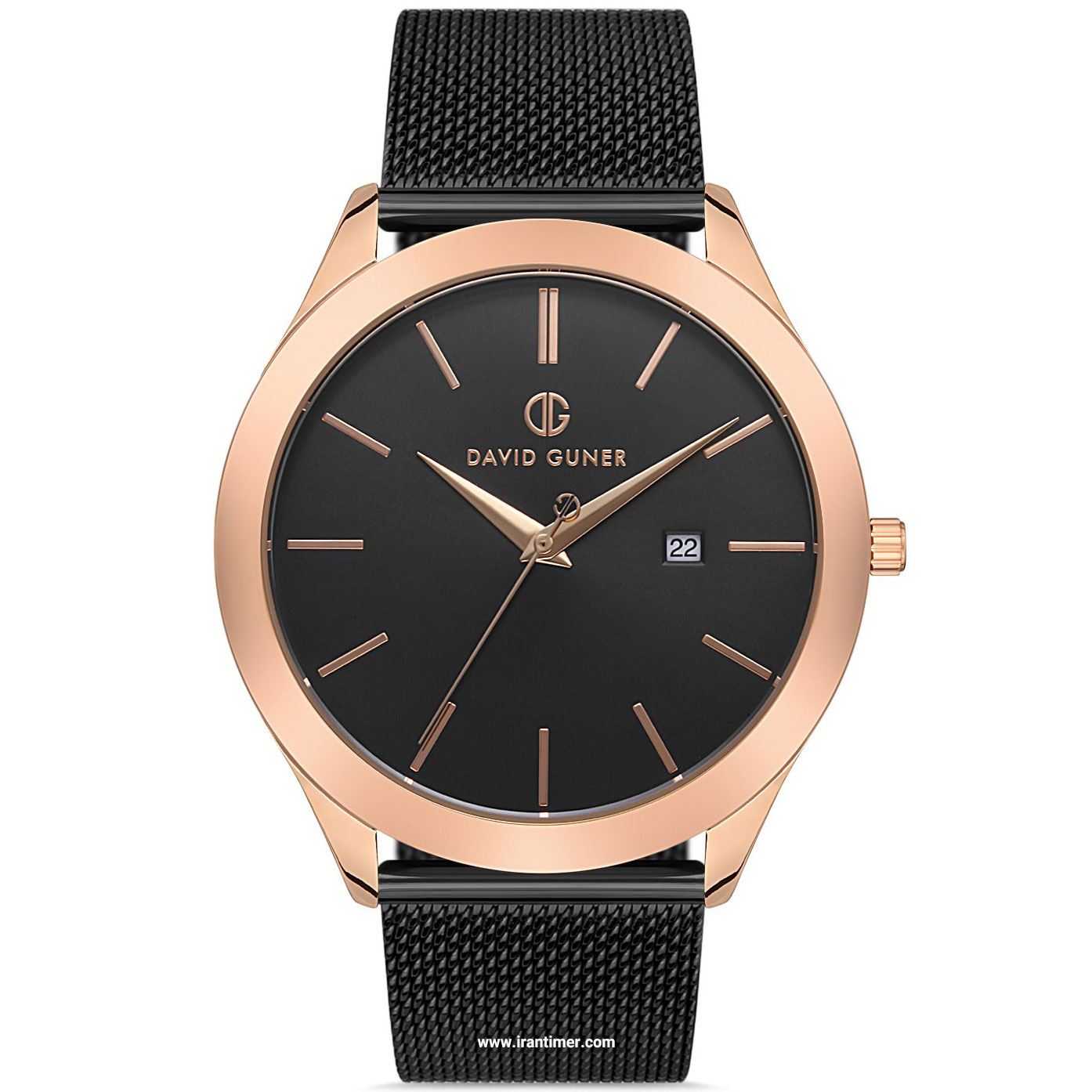 قیمت و خرید ساعت مچی مردانه دیوید گانر(David Guner) مدل DG-8179GC-R2 کلاسیک | اورجینال و اصلی