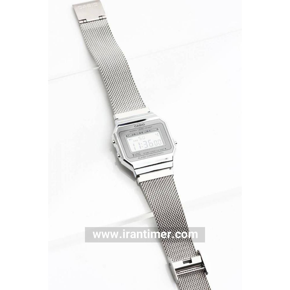 قیمت و خرید ساعت مچی مردانه زنانه کاسیو (CASIO) جنرال مدل A700WM-7ADF کلاسیک | اورجینال و اصلی