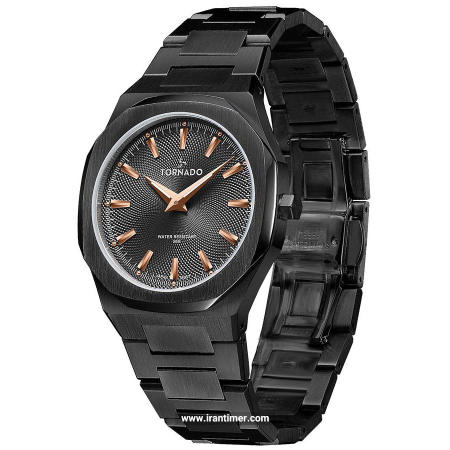 قیمت و خرید ساعت مچی مردانه تورنادو(Tornado) مدل T21003-BBBBK کلاسیک | اورجینال و اصلی