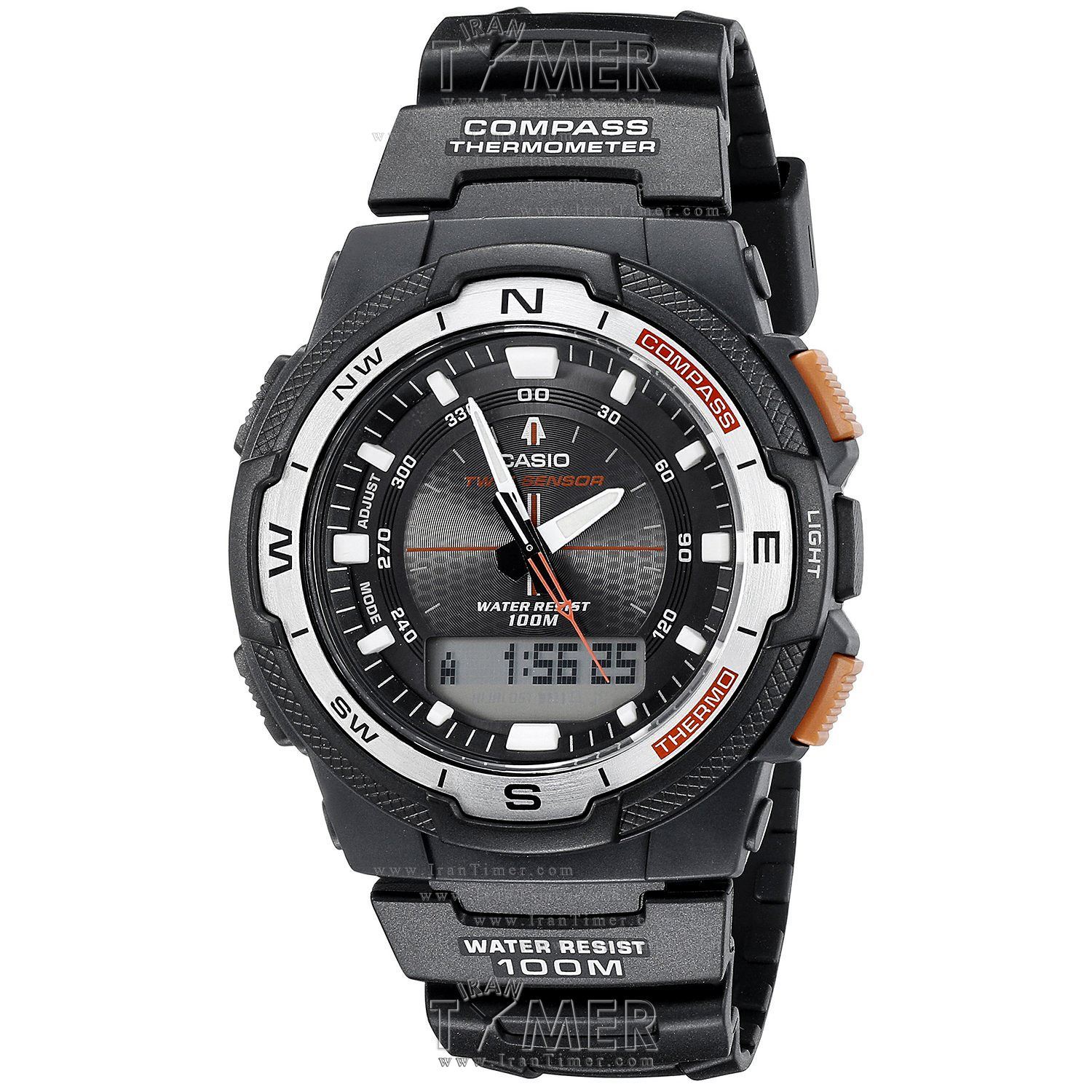 قیمت و خرید ساعت مچی مردانه کاسیو (CASIO) پروترک مدل SGW-500H-1BVDR اسپرت | اورجینال و اصلی
