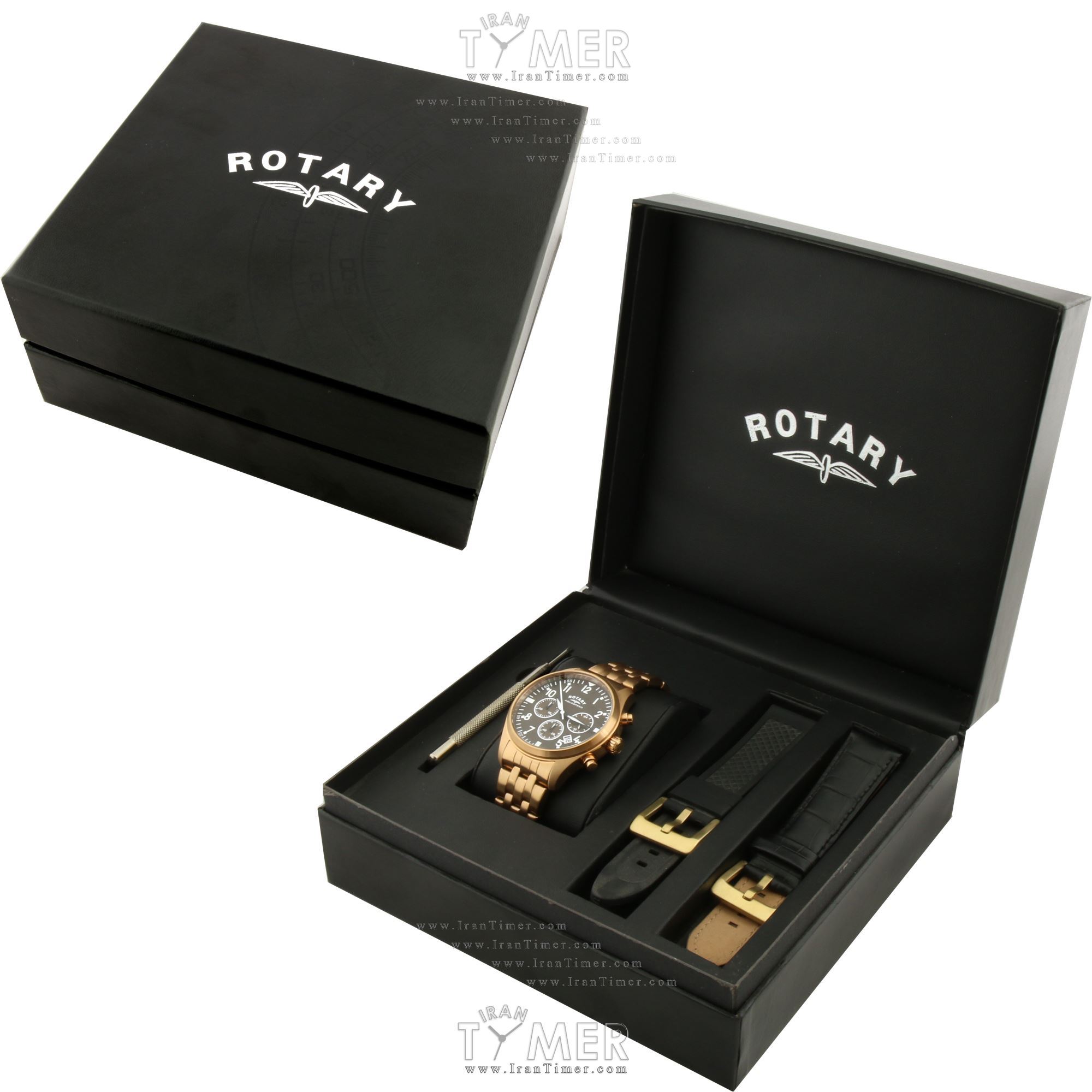 قیمت و خرید ساعت مچی مردانه روتاری(ROTARY) مدل GB00109.16.KIT کلاسیک اسپرت | اورجینال و اصلی