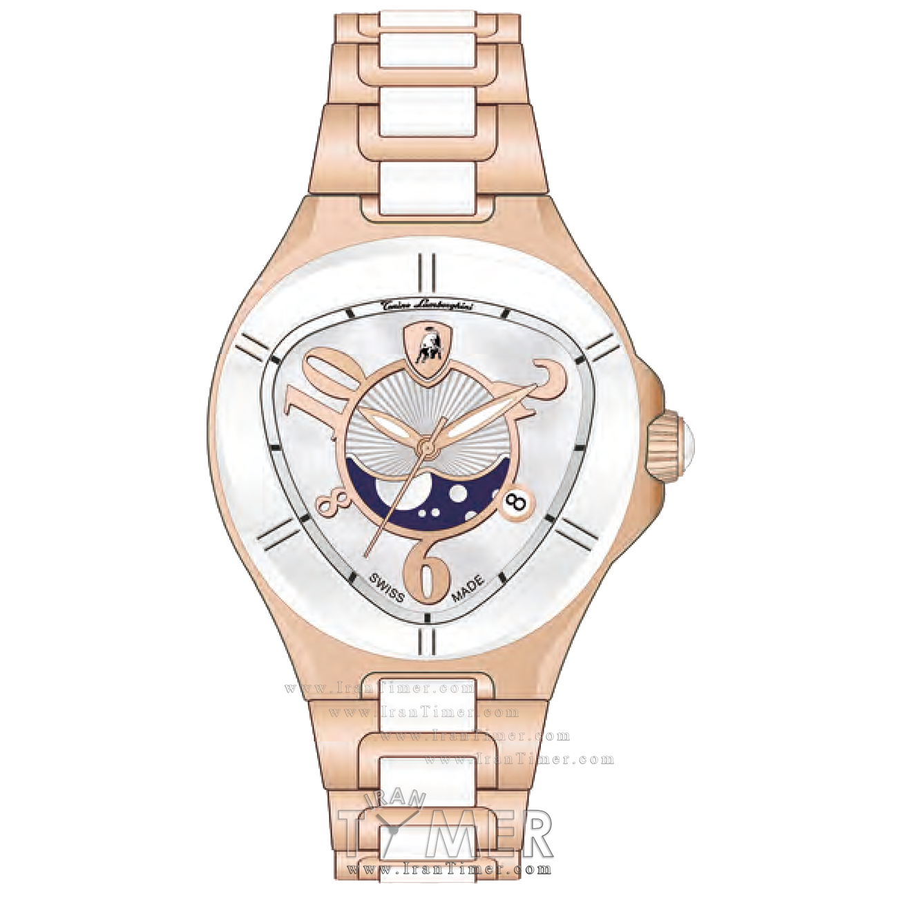 قیمت و خرید ساعت مچی زنانه لامبورگینی(LAMBORGHINI) مدل TL-SPIDER-LADY-706 کلاسیک فشن | اورجینال و اصلی