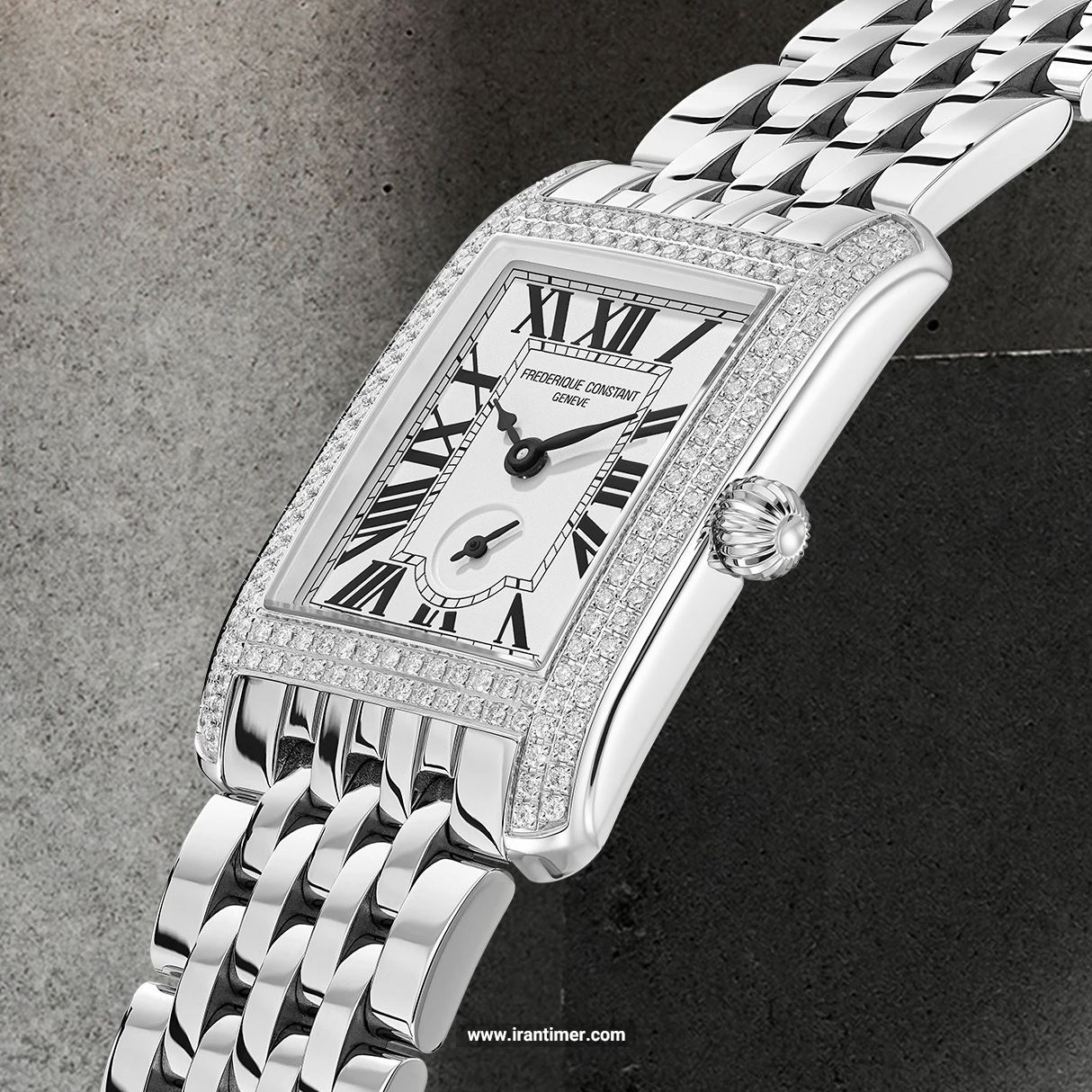 قیمت و خرید ساعت مچی زنانه فردریک کنستانت(FREDERIQUE CONSTANT) مدل FC-235S2CD6B فشن | اورجینال و اصلی