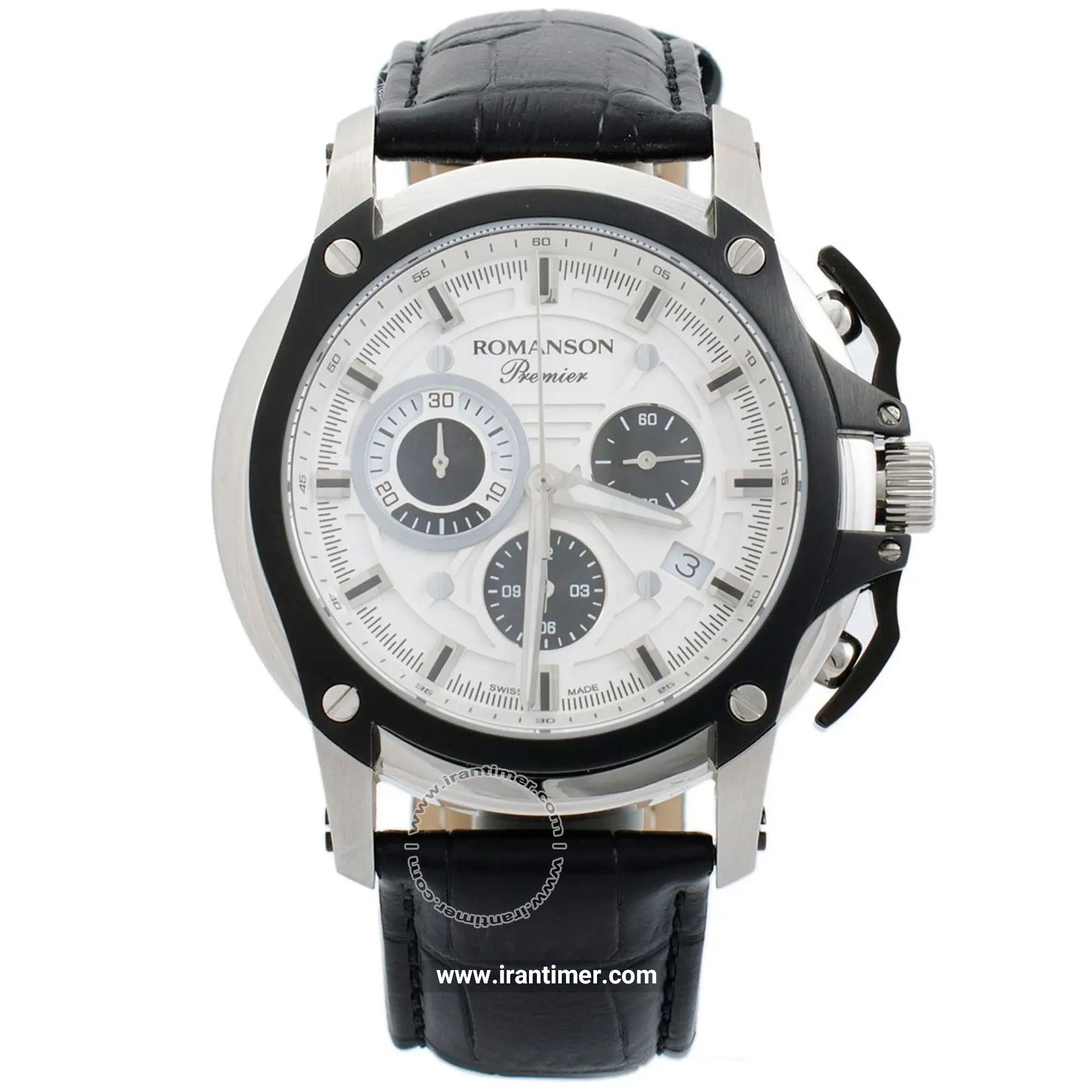قیمت و خرید ساعت مچی مردانه رومانسون(ROMANSON) مدل PL2627HM1DAS2W-W کلاسیک | اورجینال و اصلی