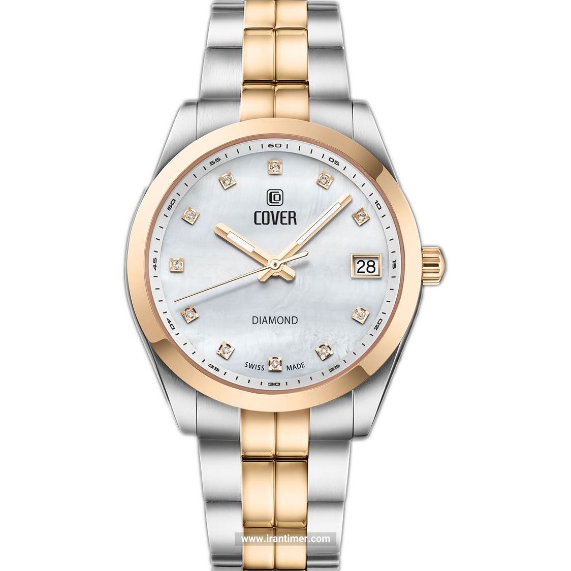 قیمت و خرید ساعت مچی زنانه کاور(COVER) مدل Co210.04 فشن | اورجینال و اصلی