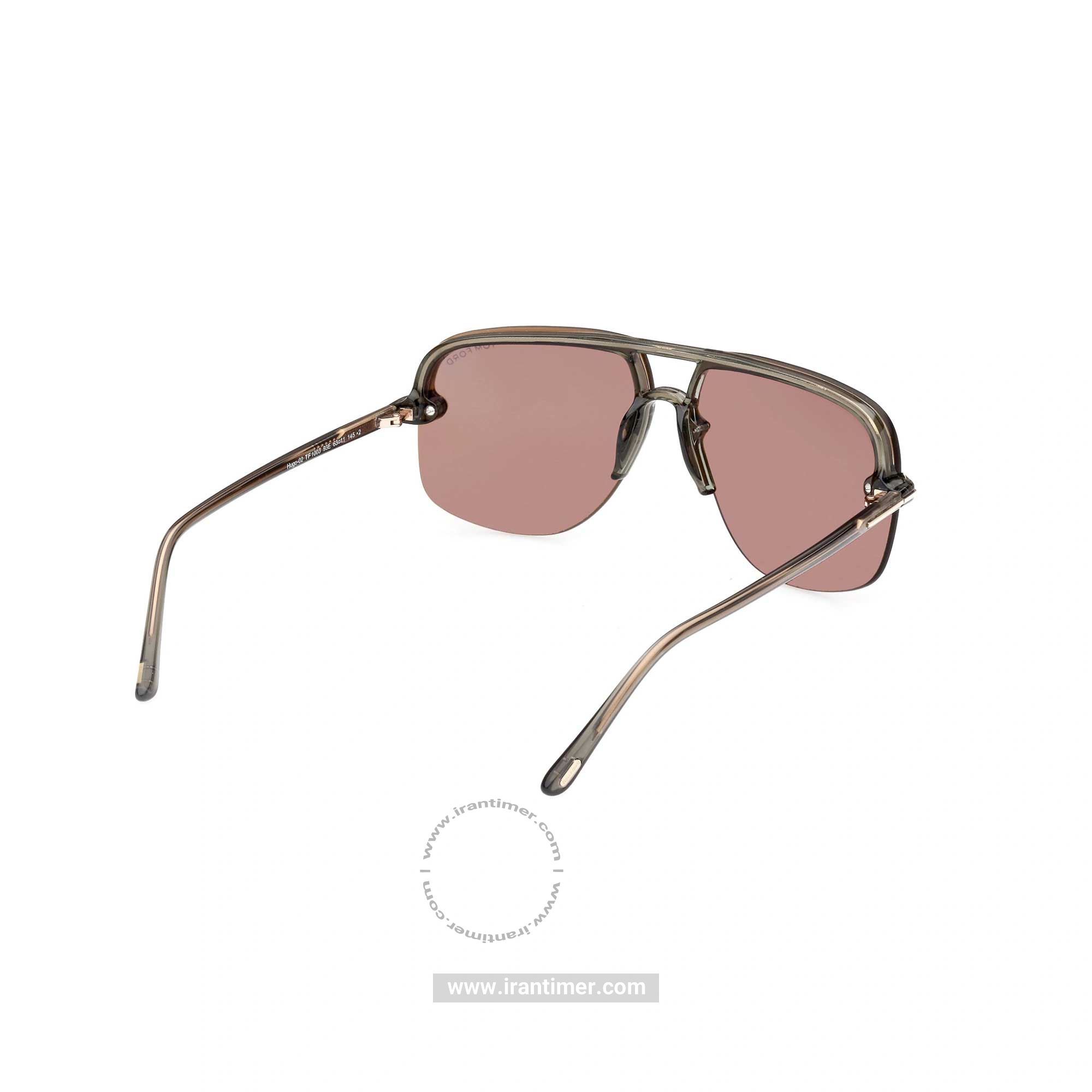قیمت و خرید عینک آفتابی مردانه خلبانی (TOM FORD) مدل FT 1003 93E 63 | اورجینال و اصلی