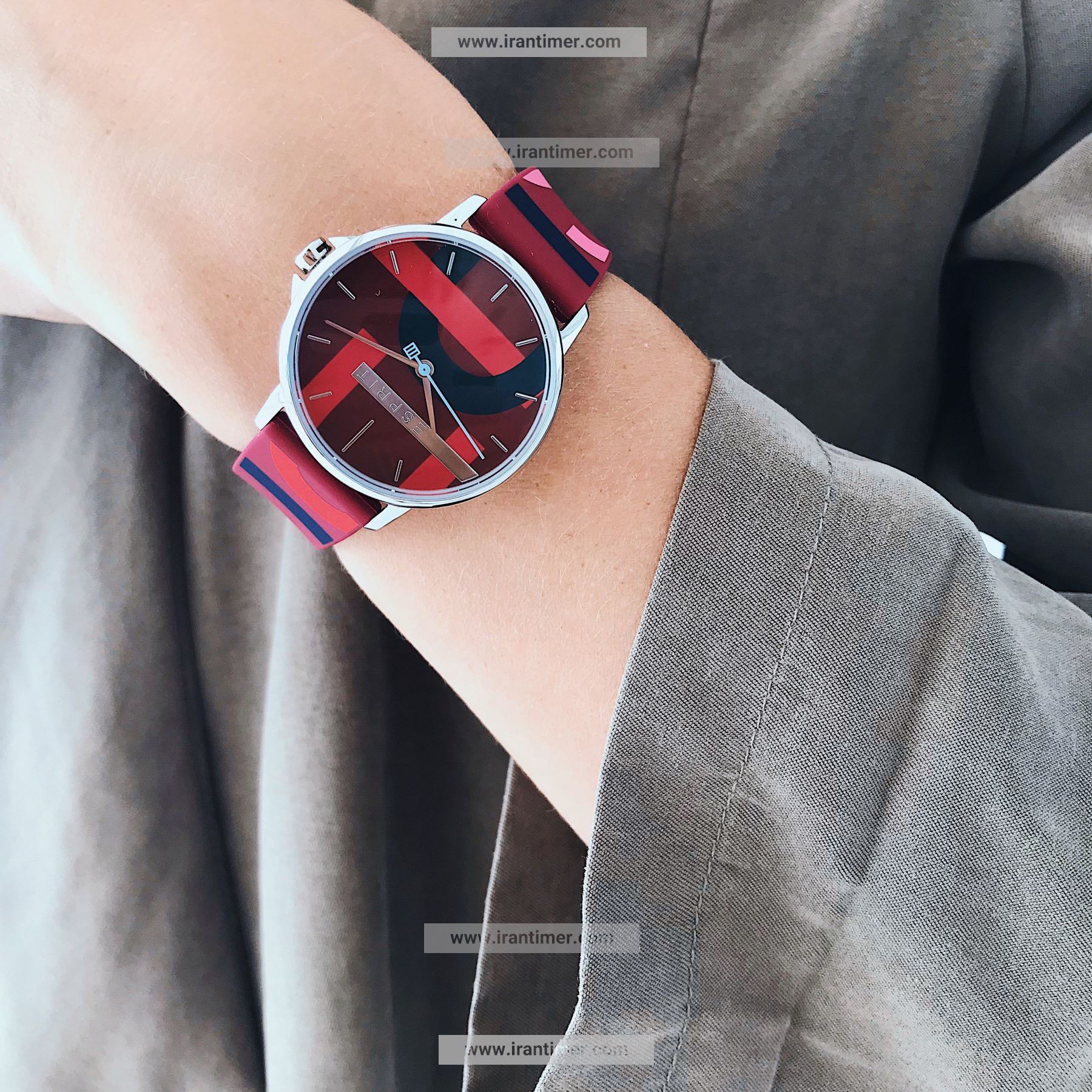 قیمت و خرید ساعت مچی زنانه اسپریت(ESPRIT) مدل ES1L063P0025 اسپرت | اورجینال و اصلی