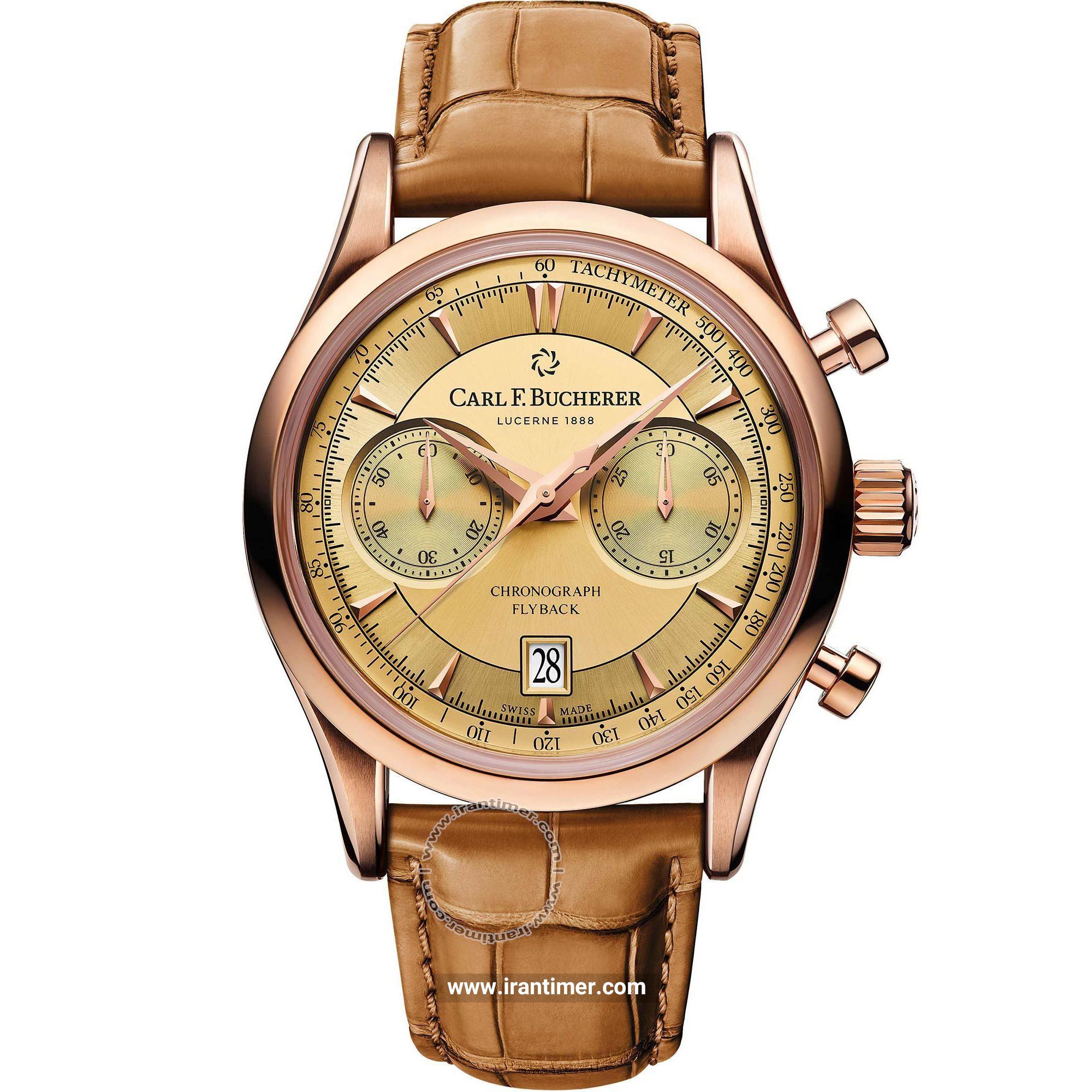 قیمت و خرید ساعت مچی مردانه کارل اف بوشرر(Carl F. Bucherer) مدل 00.10919.03.43.01 کلاسیک | اورجینال و اصلی