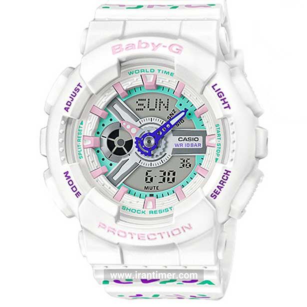 قیمت و خرید ساعت مچی کاسیو (CASIO) بیبی جی مدل BA-110TH-7ADR اسپرت | اورجینال و اصلی