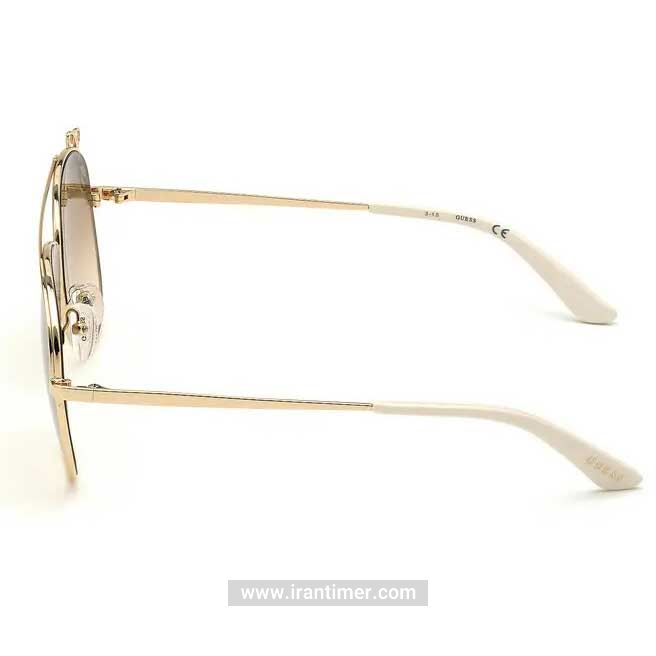 قیمت و خرید عینک آفتابی زنانه کلاسیک (guess) مدل GU 7739 28G 60 | اورجینال و اصلی