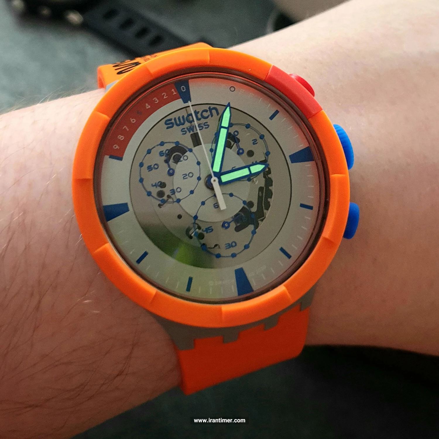 قیمت و خرید ساعت مچی مردانه سواچ(SWATCH) مدل SB04Z401 اسپرت | اورجینال و اصلی