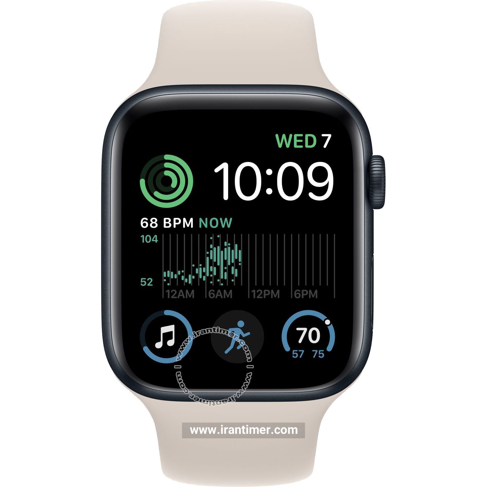 قیمت و خرید ساعت مچی مردانه زنانه اپل واچ(Apple Watch) مدل Se 2022 44mm-Black اسپرت | اورجینال و اصلی