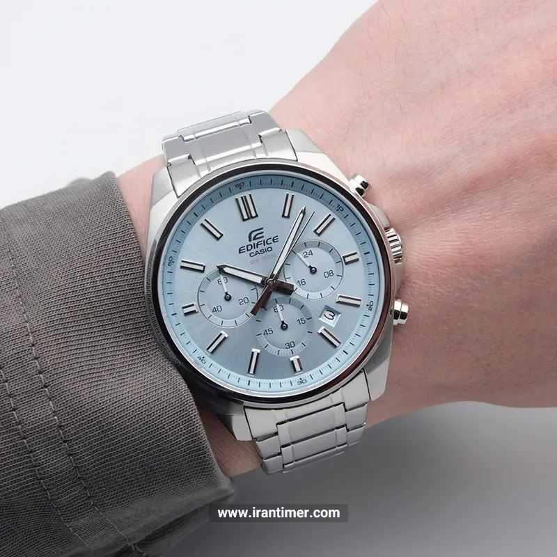 قیمت و خرید ساعت مچی مردانه کاسیو (CASIO) ادیفس(ادیفایس) مدل EFV-650D-2BVUDF کلاسیک | اورجینال و اصلی