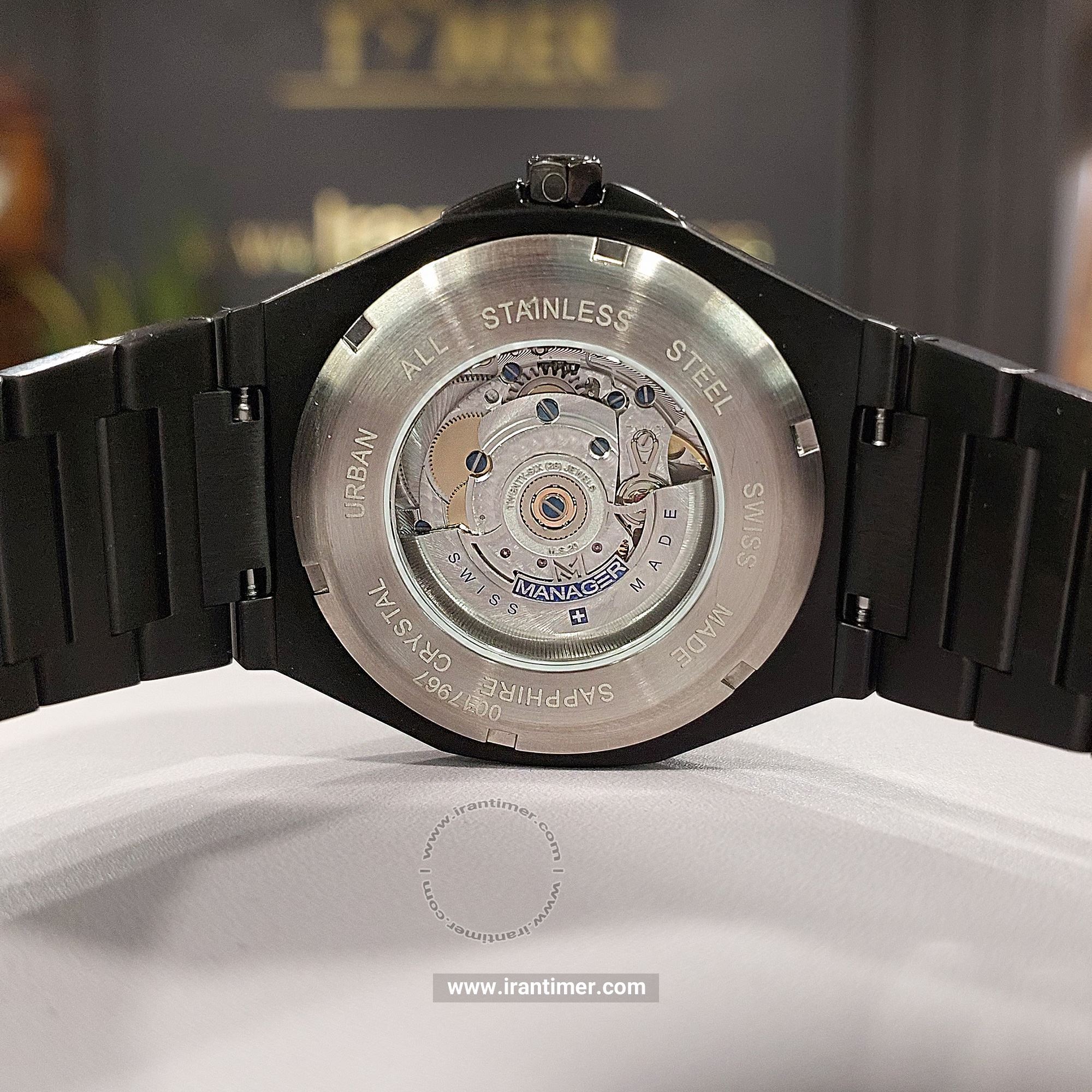 قیمت و خرید ساعت مچی مردانه منیجر(MANAGER) مدل MAN-RA-111-NM کلاسیک | اورجینال و اصلی