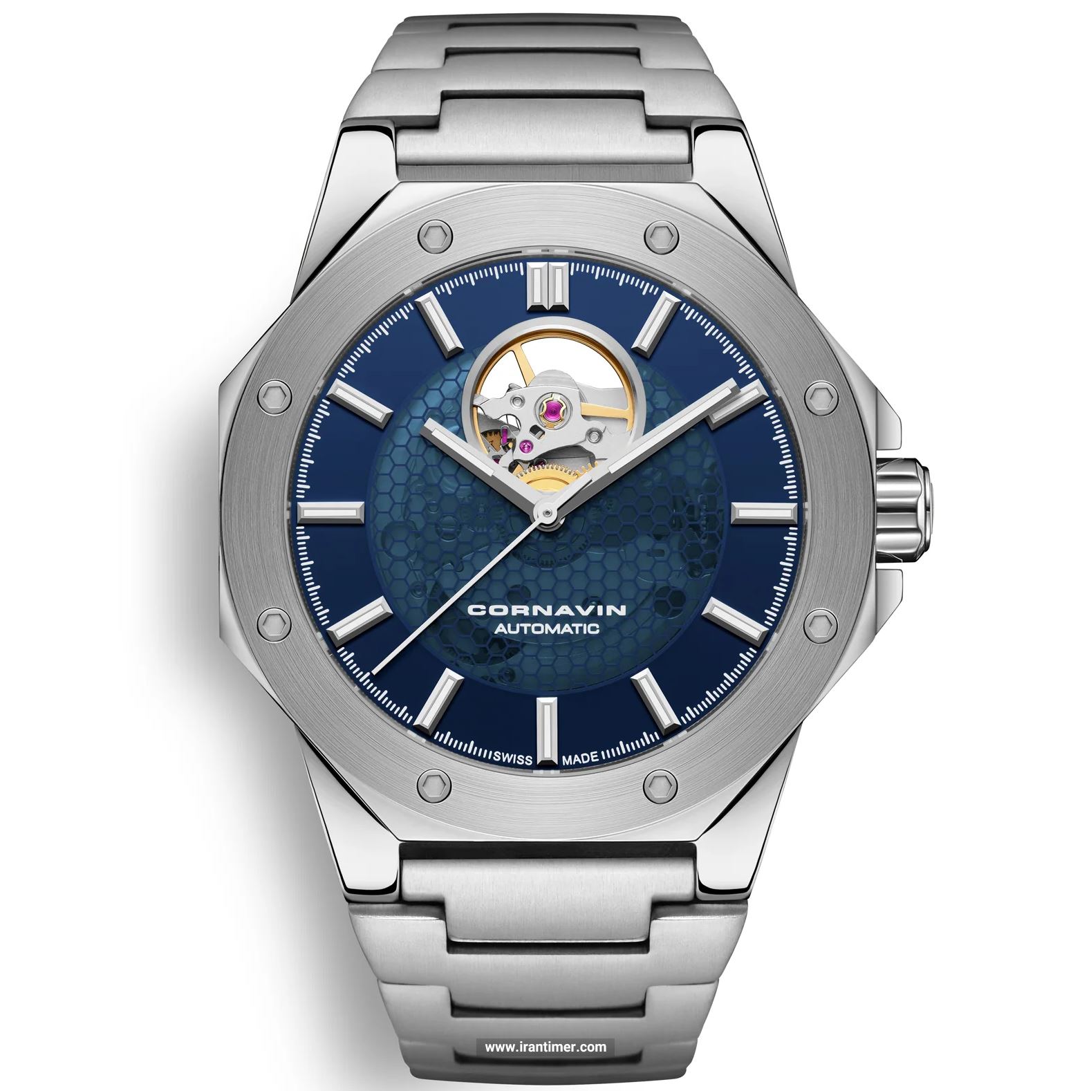 قیمت و خرید ساعت مچی مردانه کورناوین(CORNAVIN) مدل COR.OH.02.B کلاسیک | اورجینال و اصلی