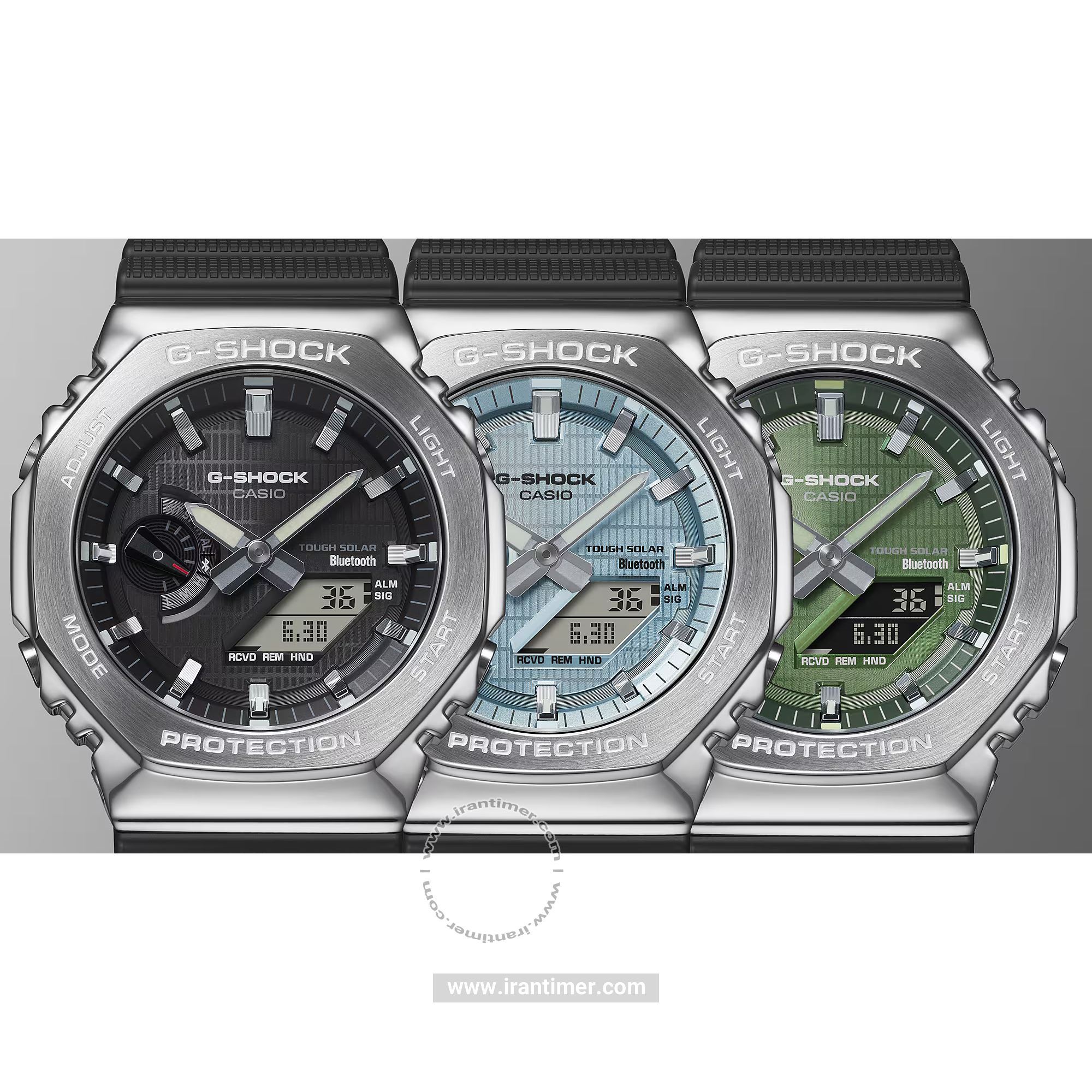قیمت و خرید ساعت مچی مردانه کاسیو (CASIO) جی شاک مدل GBM-2100A-1A3DR اسپرت | اورجینال و اصلی