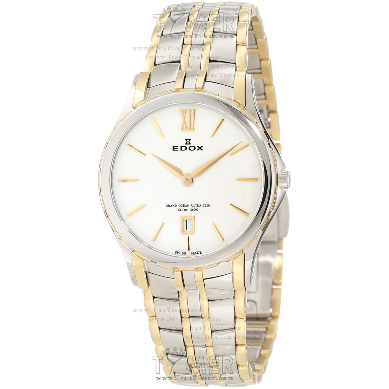 قیمت و خرید ساعت مچی زنانه ادُکس(EDOX) مدل 26025357JBID کلاسیک | اورجینال و اصلی