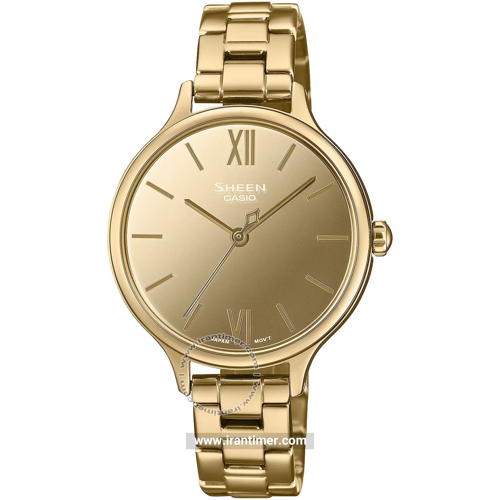 قیمت و خرید ساعت مچی زنانه کاسیو (CASIO) شین مدل SHE-4560G-9AUDF کلاسیک | اورجینال و اصلی