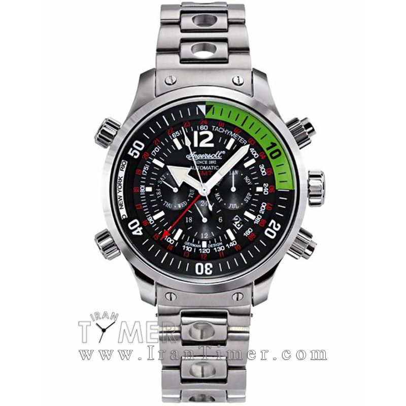 قیمت و خرید ساعت مچی مردانه اینگرسول(INGERSOLL) مدل IN4102BKMB اسپرت | اورجینال و اصلی