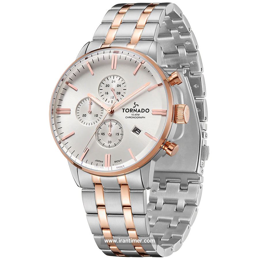 قیمت و خرید ساعت مچی مردانه تورنادو(Tornado) مدل T6102-KBKSK کلاسیک | اورجینال و اصلی