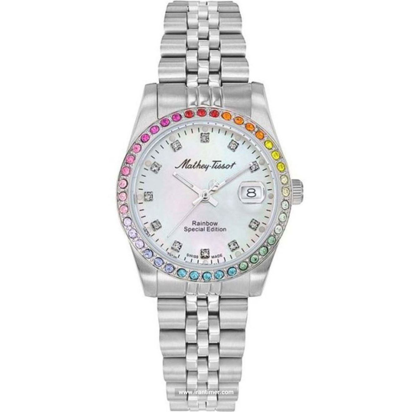 قیمت و خرید ساعت مچی زنانه متی تیسوت(MATHEY TISSOT) مدل D809AQI فشن | اورجینال و اصلی