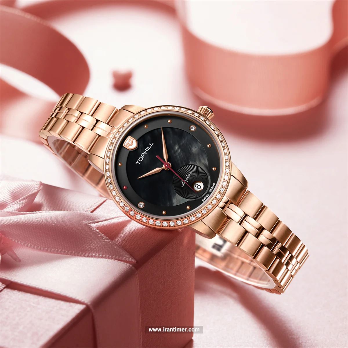 قیمت و خرید ساعت مچی زنانه تاپ هیل(TOPHILL) مدل TE037L.M3037 فشن | اورجینال و اصلی