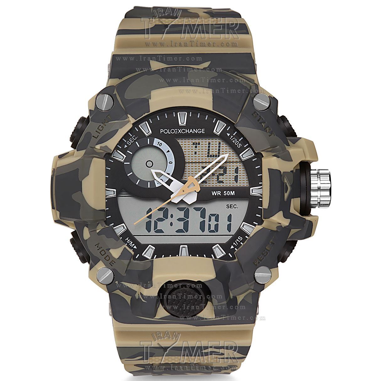 قیمت و خرید ساعت مچی مردانه پولو اکسچنج(POLO EXCHANGE) مدل PX-DR340ADM-02 اسپرت | اورجینال و اصلی