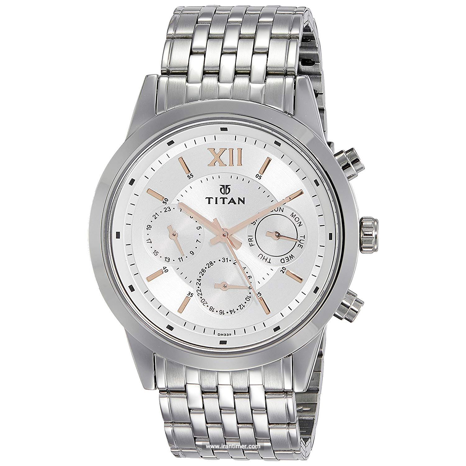 قیمت و خرید ساعت مچی مردانه تایتِن(TITAN) مدل T1766SM02 کلاسیک | اورجینال و اصلی