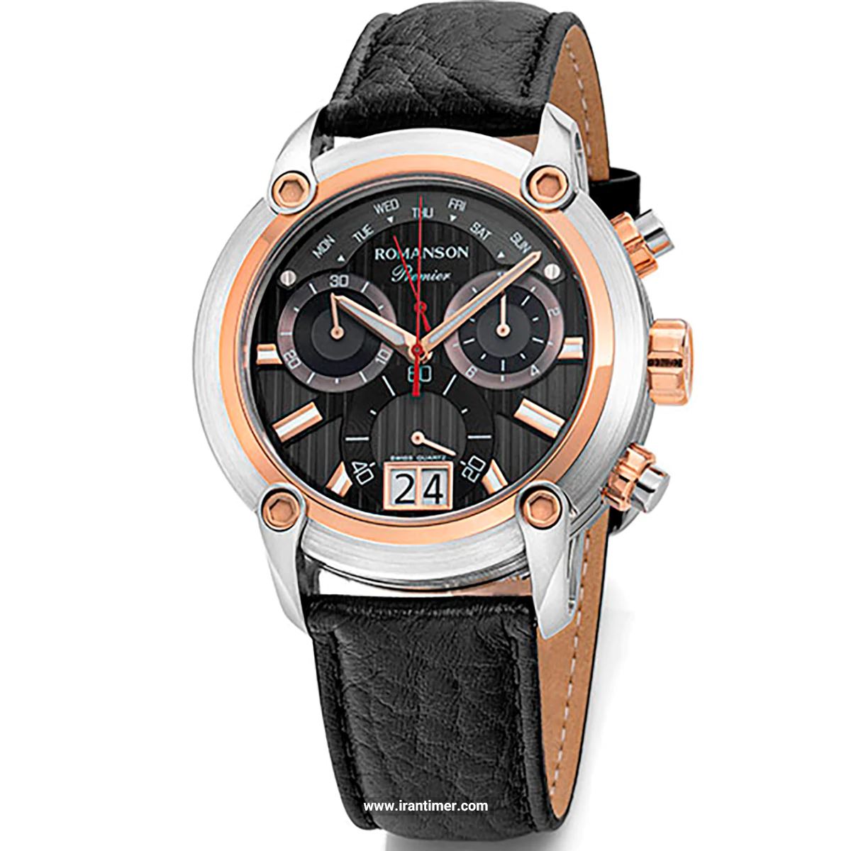 قیمت و خرید ساعت مچی مردانه رومانسون(ROMANSON) مدل PB1219HMBJA36R-BK کلاسیک | اورجینال و اصلی