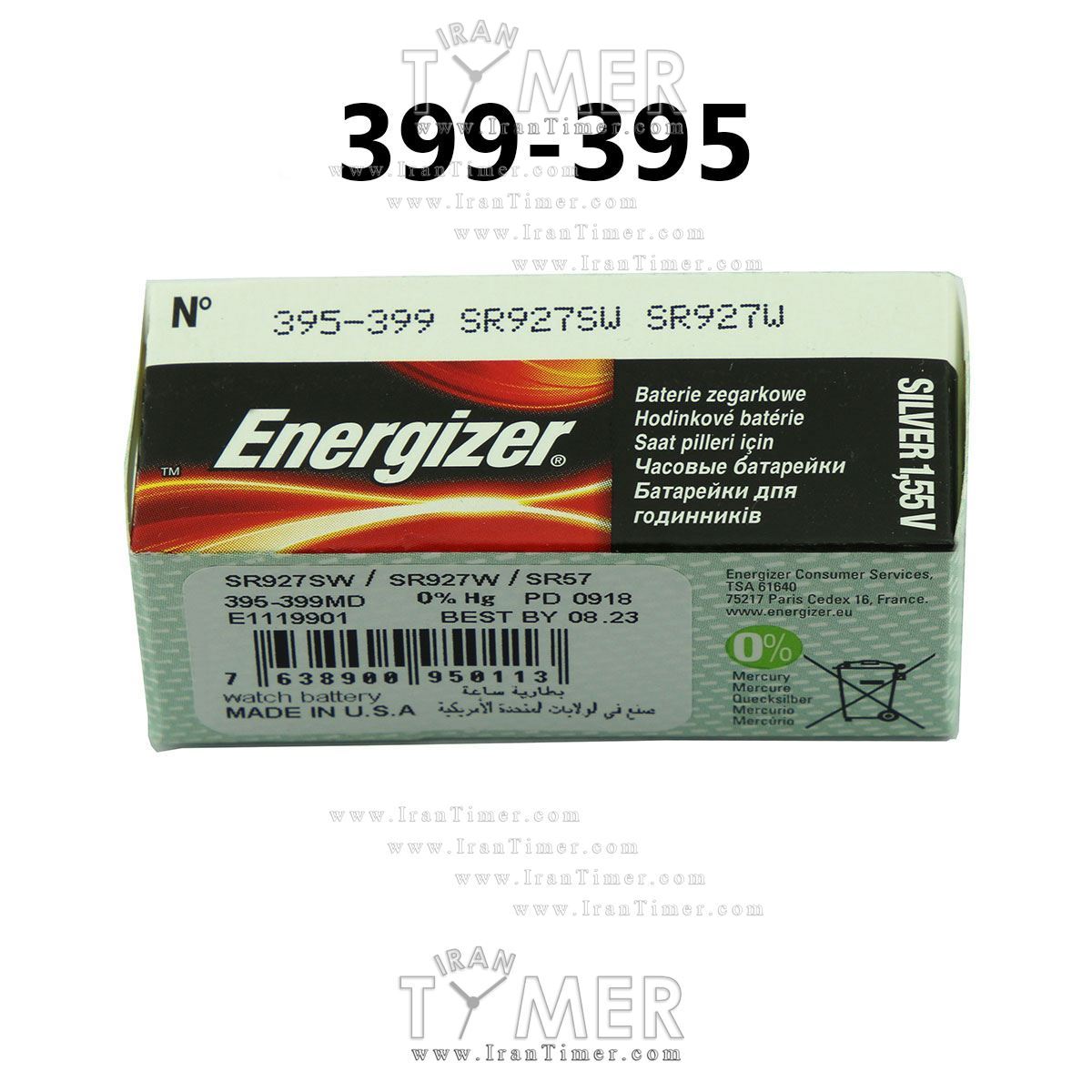 لوازم جانبی انرجایزر مدل SR927SW-399-395