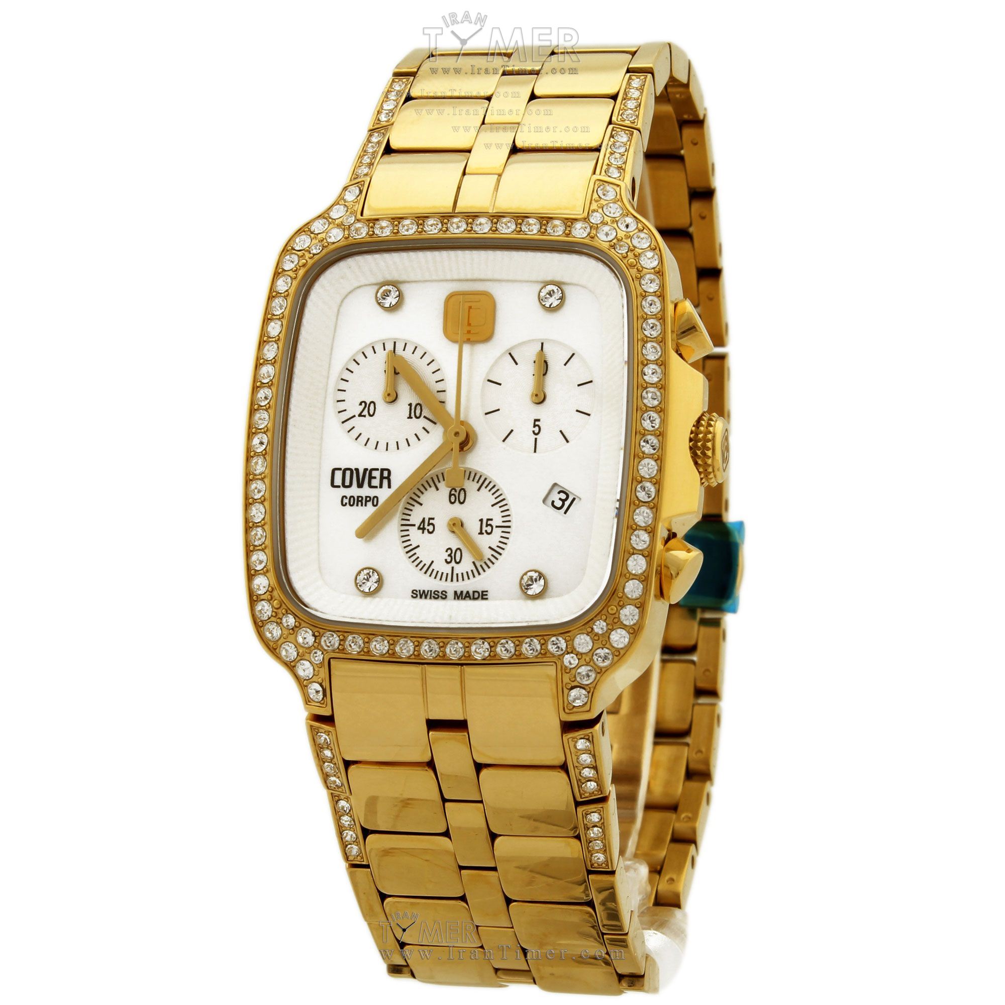 قیمت و خرید ساعت مچی زنانه کاور(COVER) مدل CO151.PL2M/SW کلاسیک | اورجینال و اصلی
